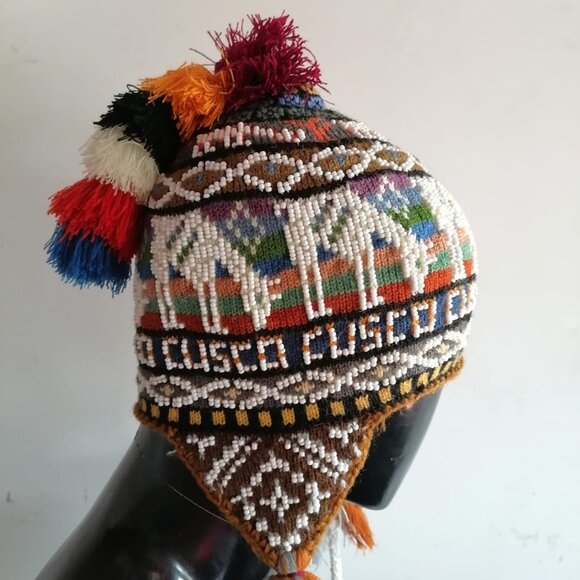 Peruvian Chullo Unisex Handmade Warm Winter Hat main image 4